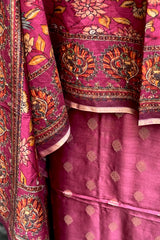 Rosewood Bootidar Chanderi Suit Set