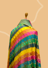 Candy Floss Shaded Georgette Dupatta