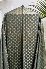 Olive Green Munga Cotton Suit Set