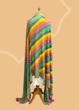 Candy Floss Shaded Georgette Dupatta