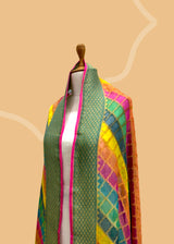 Candy Floss Shaded Georgette Dupatta