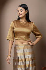 Bronze & Silver Tissue Coord Set