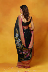 Keep It Pansy Georgette Saree