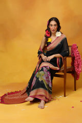 Keep It Pansy Georgette Saree