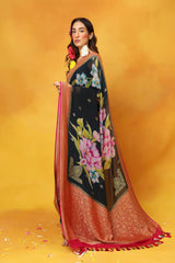 Keep It Pansy Georgette Saree