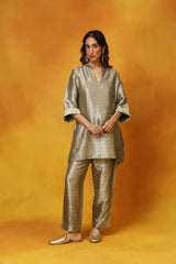 Song of Holly Silk Coord Set