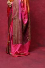 Cama Cama Camellia  SIlk Saree