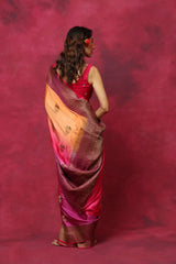 Cama Cama Camellia  SIlk Saree