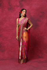 Cama Cama Camellia  SIlk Saree