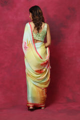Envy Me Zinnia Chiffon Saree