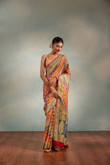 Shop the best collection of authentic, handwoven, pure benarasi sarees with Roliana New Delhi