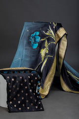 Midnight Bloom Dupatta