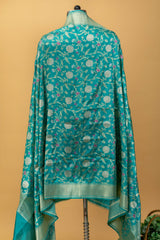 Powder Blue Meenakari Duppatta