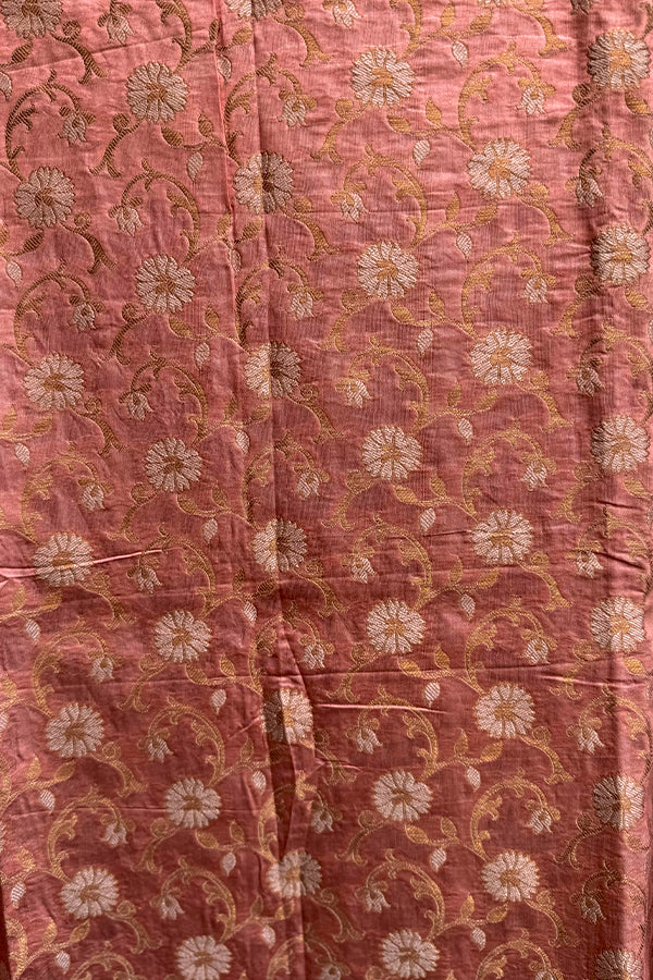 Peach Munga Cotton Suit Set