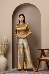 Bronze & Silver Tissue Coord Set