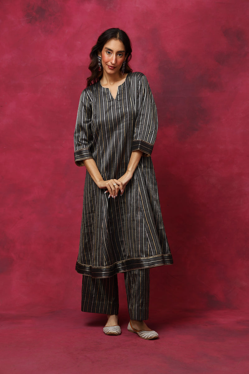 Secrets of Hollyhock Silk Choga Set