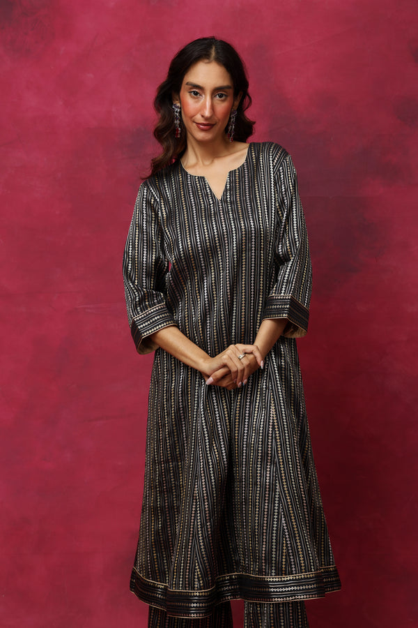 Secrets of Hollyhock Silk Choga Set