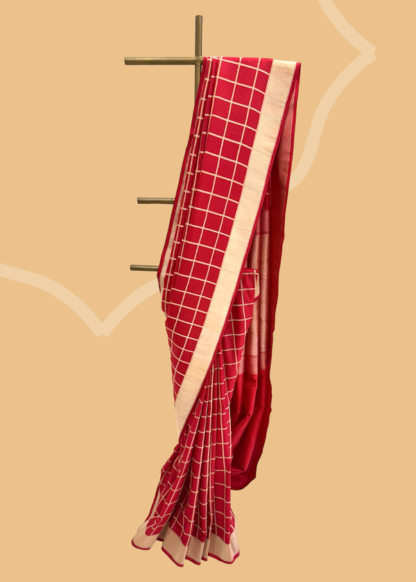 Traditional festive silk saree