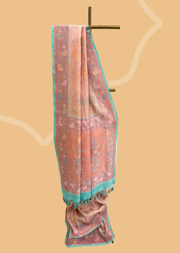 Soft tissue georgette saree