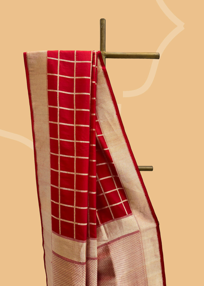 Traditional festive silk saree