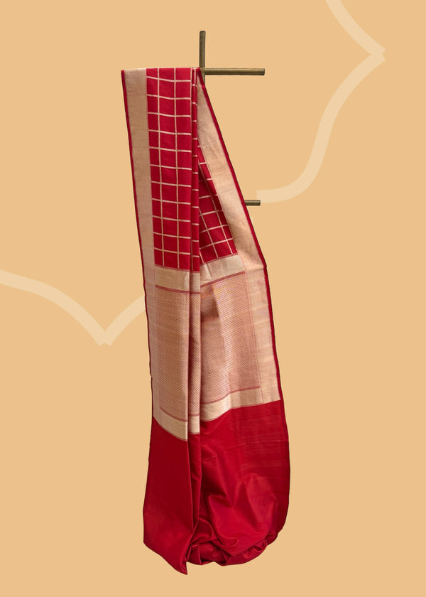 Traditional festive silk saree